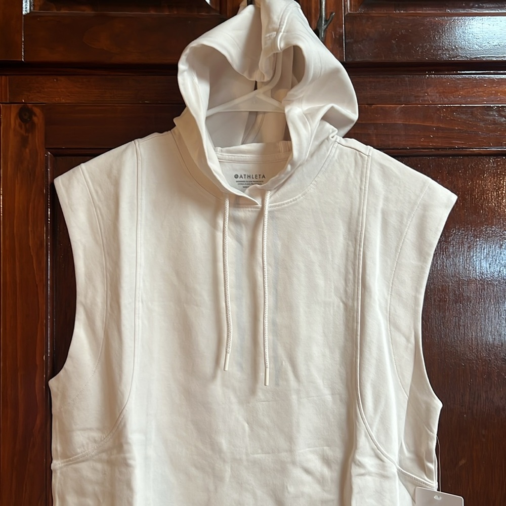 Women’s Size Xs Sundown Sweatshirt Tank Athleta Brand View 2